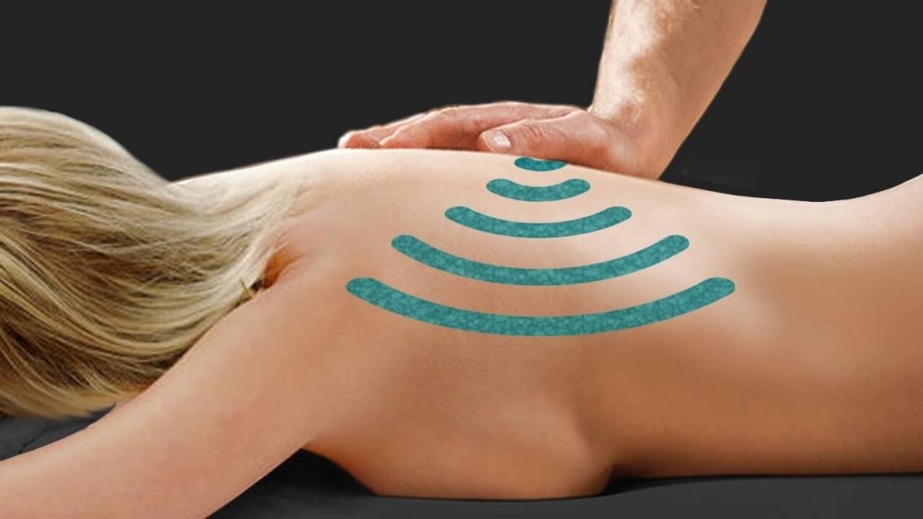 вибрация - расслабляющий массаж спины