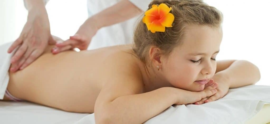 выполнение детского лечебного массажа